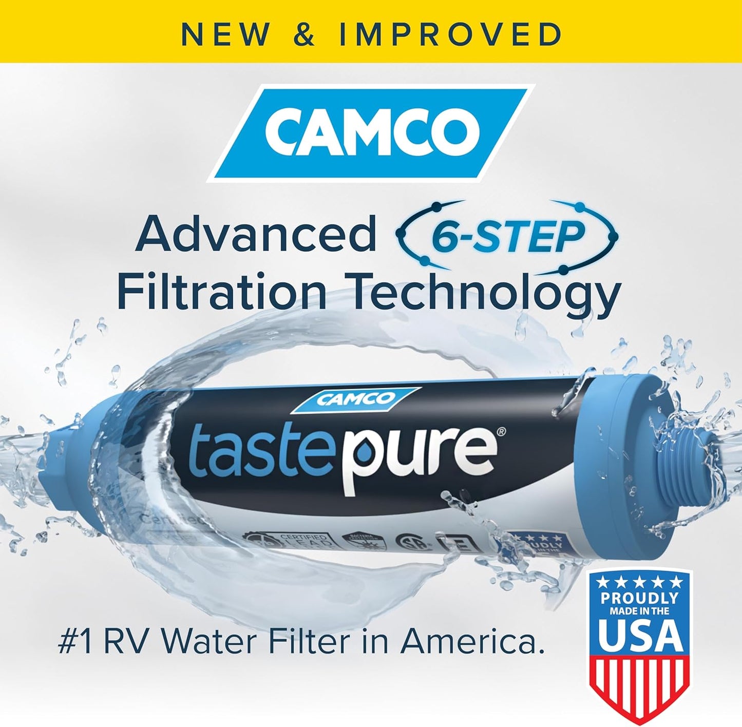 Camco Tastepure - Filtro per acqua per camper - ULTRASCONTO!