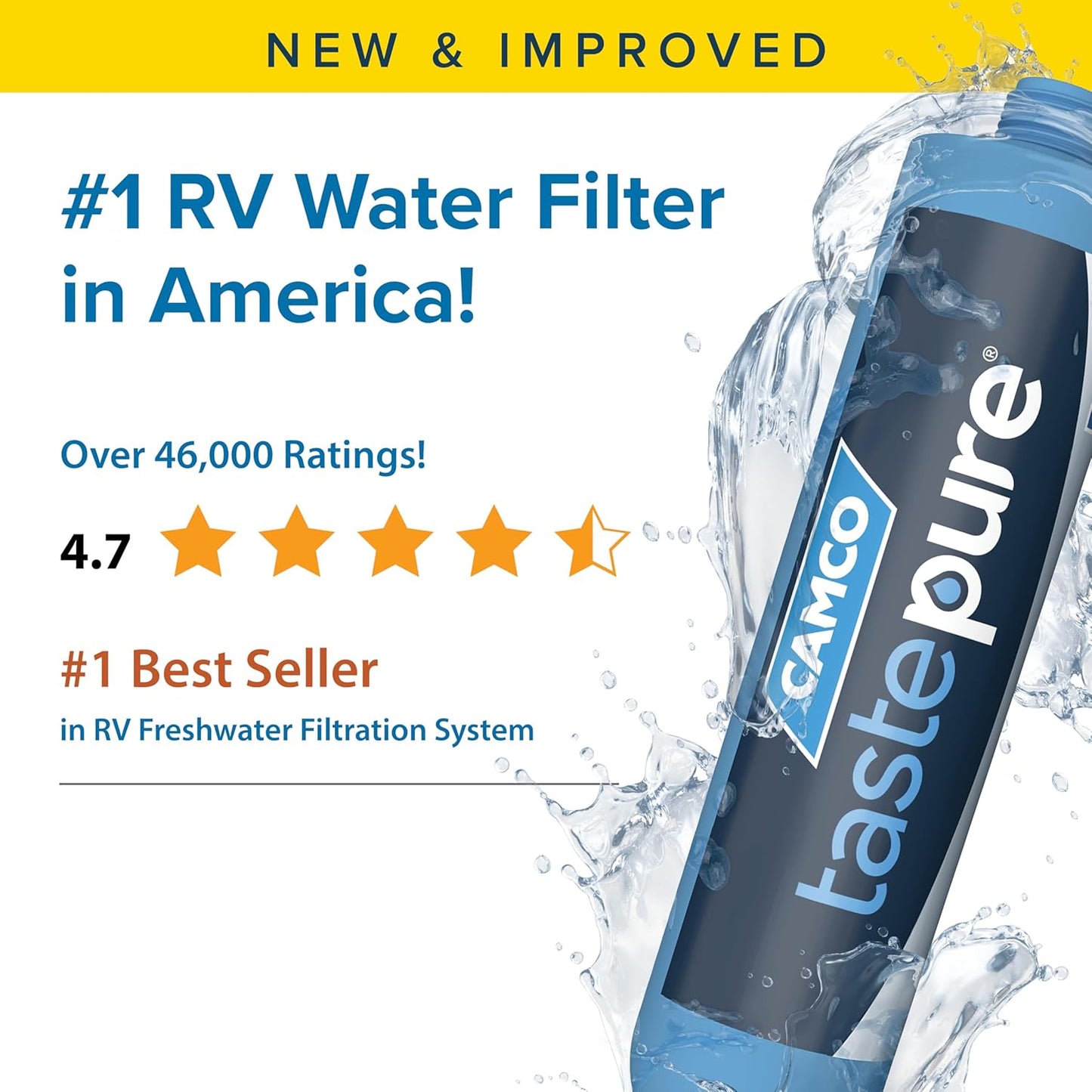 Camco Tastepure - Filtro per acqua per camper - ULTRASCONTO!
