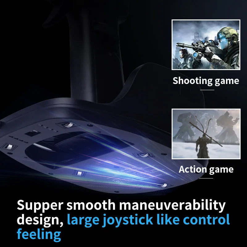 Gun Style Gaming Mouse FPS Game OrionTime L24 Vertical Handle Grip Wired Peripherals Pc Custom Gamer Accessories Shooting Mice