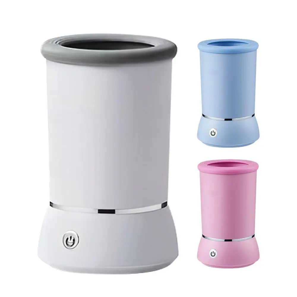 Lavazampe elettrico per animali domestici, automatico, per la pulizia delle zampe di animali domestici, portatile, veloce, silenzioso, per cani e gatti.