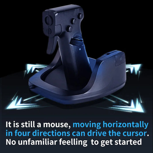 Gun Style Gaming Mouse FPS Game OrionTime L24 Vertical Handle Grip Wired Peripherals Pc Custom Gamer Accessories Shooting Mice