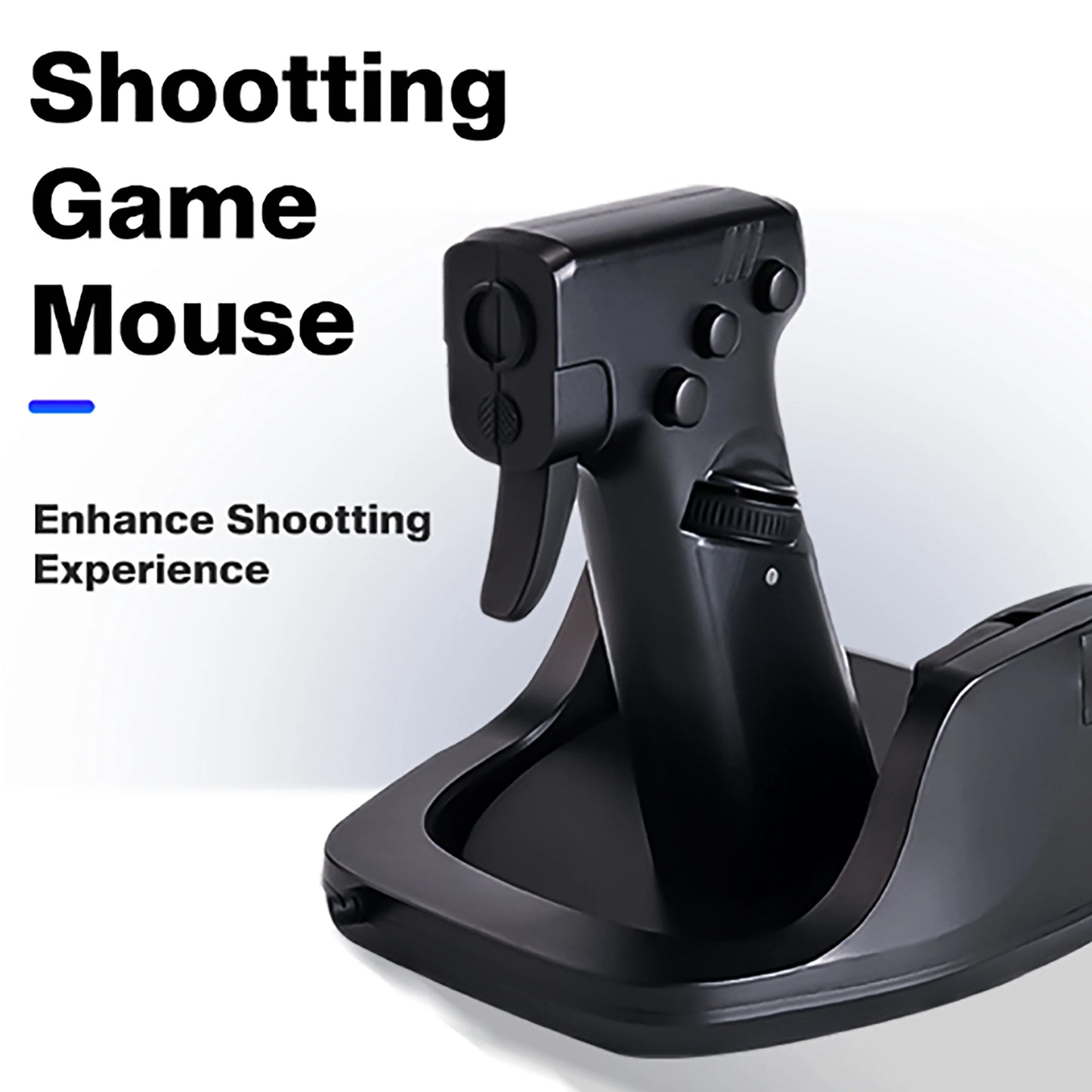 Gun Style Gaming Mouse FPS Game OrionTime L24 Vertical Handle Grip Wired Peripherals Pc Custom Gamer Accessories Shooting Mice
