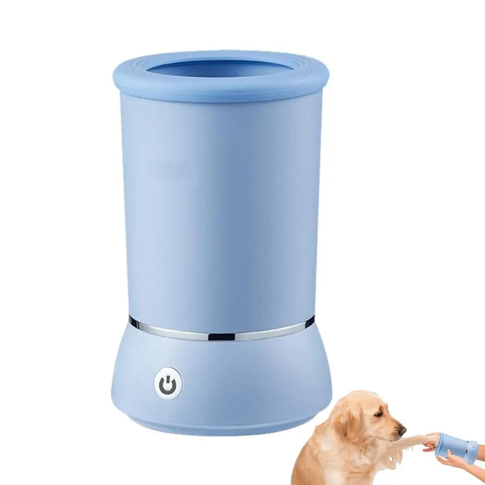 Lavazampe elettrico per animali domestici, automatico, per la pulizia delle zampe di animali domestici, portatile, veloce, silenzioso, per cani e gatti.