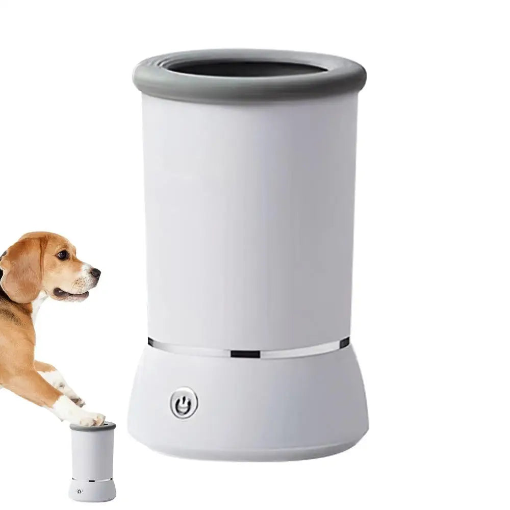 Lavazampe elettrico per animali domestici, automatico, per la pulizia delle zampe di animali domestici, portatile, veloce, silenzioso, per cani e gatti.